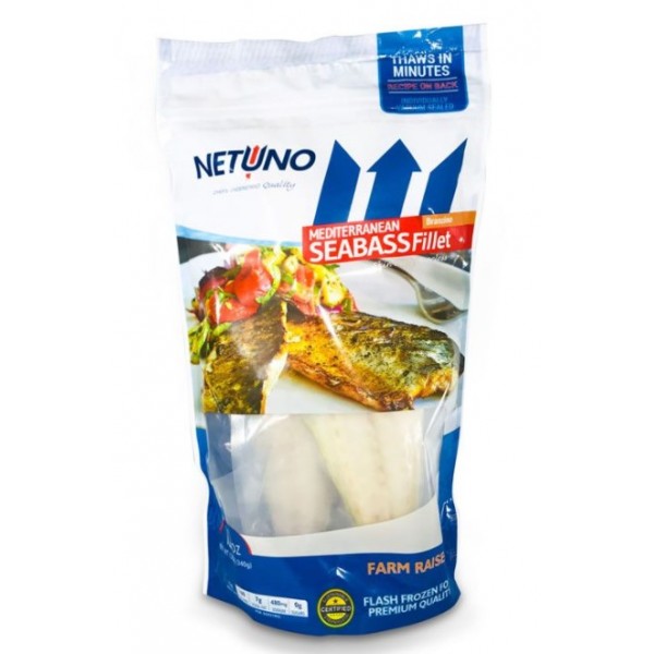 Netuno Seabass Fillet 3-5 oz 12 oz