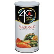4C Bread Crumbs, with Pecorino Romano Cheese, Seasoned - 24 Ounces