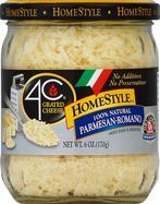4C Homestyle Cheese, Grated, Parmesan-Romano - 6 Ounces