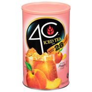 4C Iced Tea Mix, Peach - 66.1 Ounces