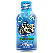 5 Hour Energy Energy Drink, Extra Strength, Blue Raspberry - 1.93 Fluid Ounces