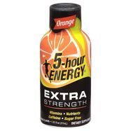 5 Hour Energy Energy Drink, Extra Strength, Orange Flavor - 1.93 Fluid Ounces