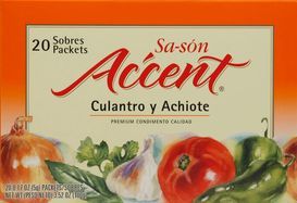 Accent Coriander and Annatto Seasoning - 20 x 0.17 Ounces