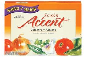 Accent Culantro Y Achiote Coriander and Annatto Seasoning - 6 Ounces