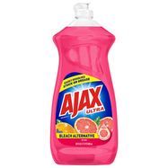 Ajax Ultra Dish Liquid, Grapefruit, Bleach Alternative - 28 Fluid Ounces
