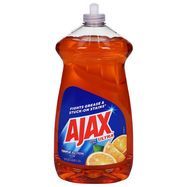 Ajax Ultra Dish Liquid/Hand Soap, Orange, Triple Action - 52 Fluid Ounces