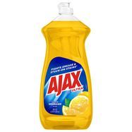 Ajax Ultra Dish Liquid, Lemon, Super Degreaser - 28 Fluid Ounces