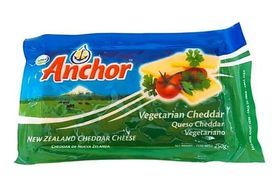 Anchor New Zealand Vegetarian Cheddar Cheese - 500 Grams