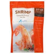Aqua Star Shrimp, Cooked & Peeled, Tail-On - 1 Pound