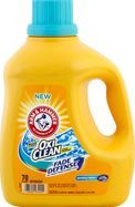 Arm & Hammer Oxi Clean Detergent, with Fade Defense - 122 Fluid Ounces