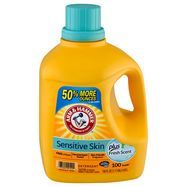 Arm & Hammer Plus Detergent, Skin-Friendly Fresh Scent - 150 Fluid Ounces