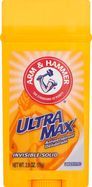 Arm & Hammer Ultra Max Antiperspirant Deodorant, Invisible Solid, Unscented - 2.8 Ounces