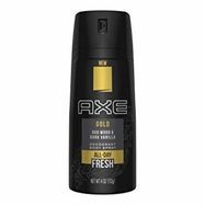 Axe Gold Oud Wood & Dark Vanilla All Day Fresh Dedorant Body Spray - 150 Milliliters