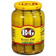 B&G Kosher Dill Spears - 32 Fluid Ounces