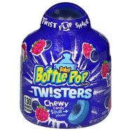 Baby Bottle Pop Candy, Blue Raspberry, Twisters, Ages 4+ - 2.7 Ounces