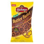 Bachman Brick Oven Flame-Baked Original Butter Twist Pretzels - 10 Ounces