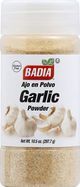 Badia Garlic Powder - 10.5 Ounces