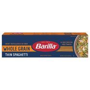 Barilla Thin Spaghetti, Whole Grain - 16 Ounces