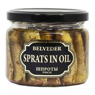 Belveder Smoked Sprats In Oil - 8.8 Ounces