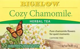 Bigelow Bigelow Cozy Chamomile, Caffeine Free Herbal Tea, Tea Bags, 20 Ct - 20 Bags