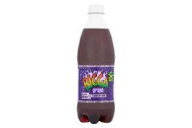 Bigga Grape Flavour Soft Drink - 20.29 Ounces