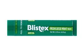 Blistex Balm, Medicated, Mint, SPF 15 - 0.15 Ounces