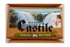 Blue Power Castile Beauty Cocoa Butter Bar Soap - 3.9 Ounces
