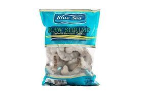 Blue Sea Tail on 16-20 Raw Shrimp - 2 Pounds
