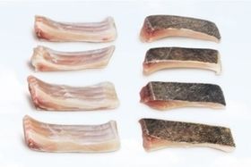 BLUE WATER TAMBAQUI RIBS 5 LB (3-5 OZ) SMALL