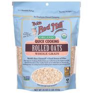 Bob's Red Mill Organic Quick Cooking Rolled Oats - 16 Ounces
