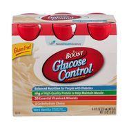 Boost Glucose Control Nutritional Drink, Balanced, Vanilla Delight - 6 Each