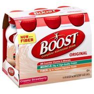 Boost Nu, tritional Drink, Complete, OriginalStrawberry Bliss - 48 Ounces