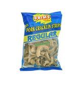 Brim's Fried Regular Pork Cracklin Strips - 3.5 Ounces