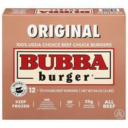 Bubba Burgers, Gluten Free, Original - 12 x 0.33 Pounds