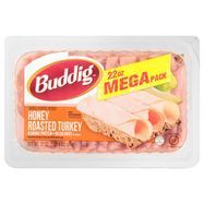Buddig Turkey, Honey Roasted, Mega Pack - 22 Ounces