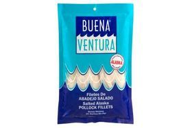 Buena Ventura Salted Alaska Pollock Fillets Boned/Skinless - 16 Ounces