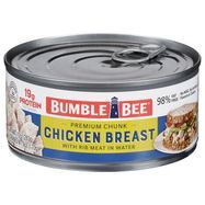 Bumble Bee Chicken Breast, Premium, with Rib Meat, Chunk in Water - 10 Ounces