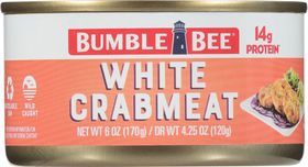 Bumble Bee Crabmeat, Fancy White - 6 Ounces