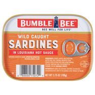 Bumble Bee Sardines In Hot Sauce - 3.75 Ounces