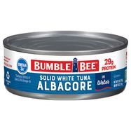 Bumble Bee Tuna, Solid White Albacore, In Water - 5 Ounces