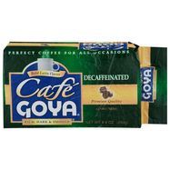 Cafe Goya Dark Coffee Decaffeinated - 8.8 Ounces