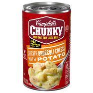 Campbells Chunky Soup, Chicken Broccoli Cheese with Potato - 18.8 Ounces
