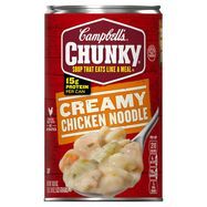 Campbells Chunky Soup, Creamy Chicken Noodle - 18.8 Ounces
