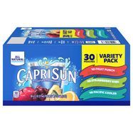 Capri Sun Juice Drink, Variety Pack - 30 x 6 Fluid Ounces