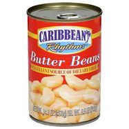 Caribbean Rhythms Butter Beans - 14.1 Ounces