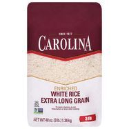 Carolina Rice, Enriched Extra Long Grain - 48 Ounces