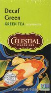 Celestial Seasonings Green Tea, with White Tea, Decaf, Tea Bags - 20 Tea Bags