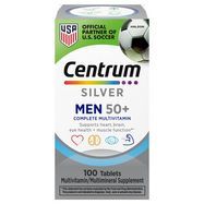 Centrum Silver Multivitamin/Multimineral, Men 50+, Tablets - 100 Tablets