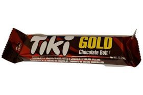 Charles Chocolates Tiki Gold Chocolate Coated Wafer Bars - 8 Count