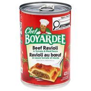 Chef Boyardee Ravioli, Beef - 15 Ounces